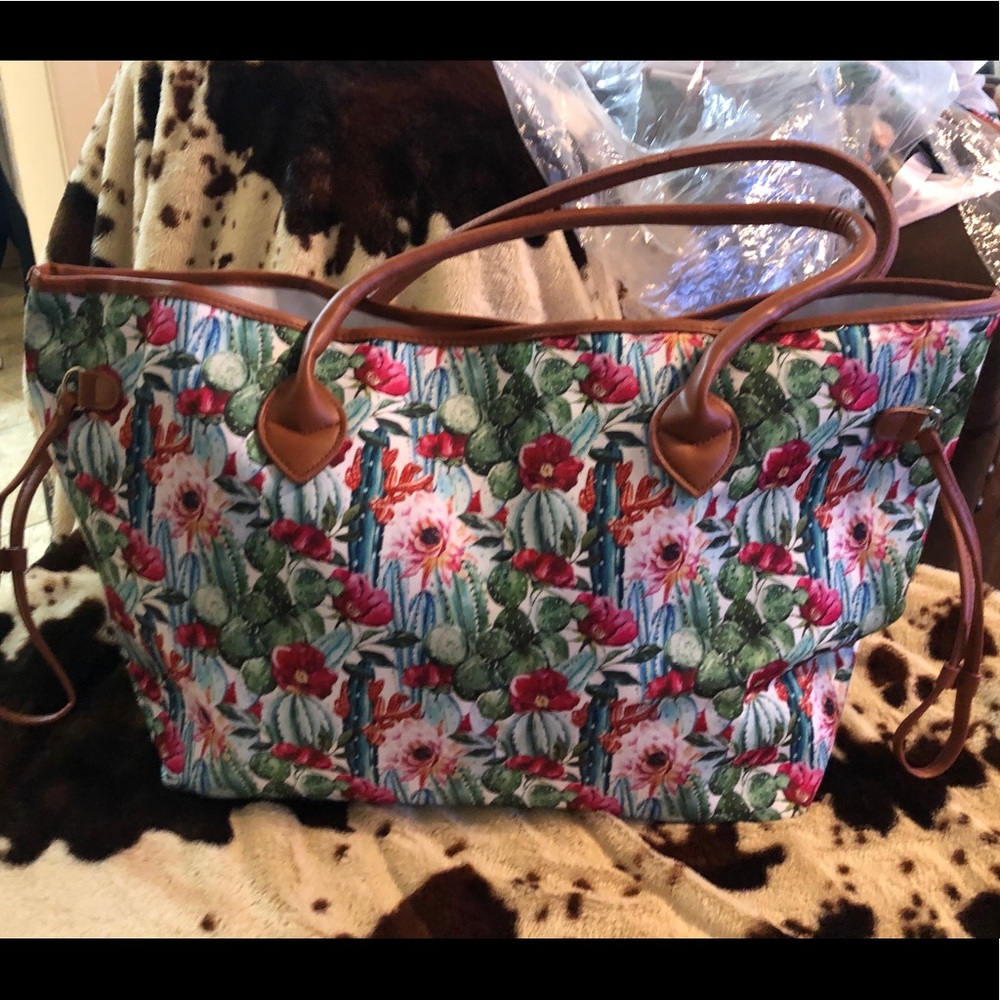 🌵😍 Watercolor Cactus Tote 😍🌵